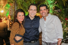 Lara Morais, Francisco Campelo e Fran Sisnando