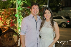 Léo Aguiar e Tayra Romcy