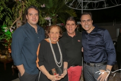 Thiago Holanda, Deise e Dito Machado, com Francisco Campelo