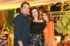 Thiago Holanda, Gláucia Andrade e Suzane Farias
