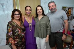 Helena Silveira, Gil Santos, Denise Bezerra e Claudio Silveira