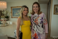 Débora Sena e Giovanna Castro