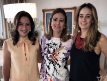 Silvinha Leal, Giovanna Castro e Gisele Siqueira Campos
