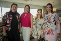 Verônica Albano, Inês Martins, Juliana Albano e Giovanna Castro