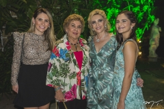 Natália da Escóssia, Consuelo Dias Branco, Graça da Escóssia e Gabriela da Escóssia