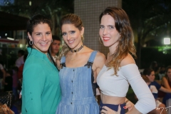 Carol Ary, Rebeca Bastos e Marcela Porto