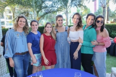 Carol Gurgel, Patrícia Feitosa, Paula Rolim, Rebeca Bastos, Marcela Porto, Carol Ary e Priscila Leal