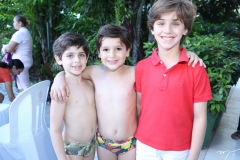 Leonardo Tomaz, Henri Bastos e Daniel Thomaz