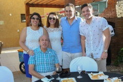 Miriam, José, Denise e Bruno Bastos e Wesley