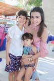 Rafael, Sarah e Priscila Leal