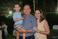 Sylvinho, Rafael e Silvinha Leal