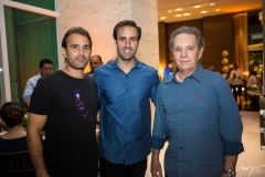 Abelardo Rocha, Vitor Frota e Cláudio Rocha