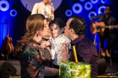 Aline, Victor e Igor Barroso