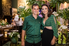 Bebeto e Carol Martins