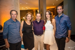 Cláudio e Lenise Rocha, Igor Queiroz Barroso, Dani Eloy e Vitor Frota