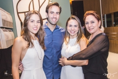Dani Eloi, Vitor Frota, Adriana Queiroz e Paula Frota
