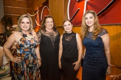 Daniele Bastos, Vera Félix, Gina Machado e Luiza Caminha