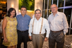 Diana Medeiros e Henrique Braga, Tibúrcio Bezerra e Carlos Andriani