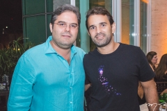 Edson Queiroz Neto e Abelardo Rocha