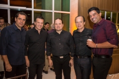 Etevaldo Nogueira, Ferruccio Feitosa, Otávio Queiroz, Lisandro Fujita e Ronaldo Otoch