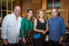 Fernando e Márcia Travessoni, Lenise e Cláudio Rocha