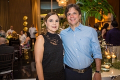 Gina Machado e André Jucá