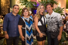 Herbert e Gisela Vieira, Célia e Arthur Magalhães