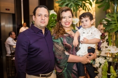 Igor, Aline e Victor Barroso