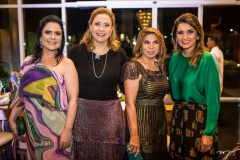 Karina Loiola, Andréa Delfino, Socorro Rabelo e Márcia Travessoni