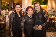 Monalisa Gentil, Cléa Queiroz e Janice Machado