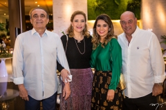 Raimundo e Andréa Delfino, Márcia e Fernando Travessoni