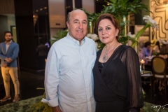 Sílvio e Paula Frota