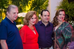 Tasso e Renata Jereissati, Igor e Aline Barroso
