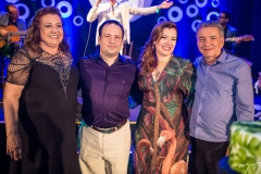 Vera Félix, Igor e Aline Barroso e Majela Félix