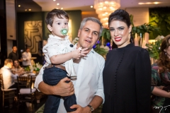 Victor Barroso, Adolfo e Mariana Bichucher
