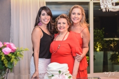 Aline Borges, Ila Bezerra e Andréa Delfino