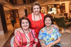 Ana Maria Lima, Ila Bezerra e Evelise Silva