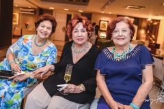 Evelise Silva, Taís Vieira e Emília Porto
