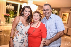 Márcia Travessoni, Ila Bezerra e Valdisio Pinheiro