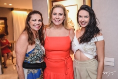 Rose Batista, Andréa Delfino e Talita Bezerra