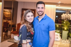 Vitória Sudario e Fernando Delfino