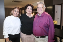 Ana Cecilia Araújo, Ilia Alencar e Airton Júnior