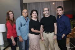 Edilia Alencar, Victor Hugo, Ilia e Celso Alencar e Kaio Freitas