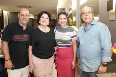 Fernando Travessoni, Ilia Alencar, Márcia Travessoni e Victor Hugo
