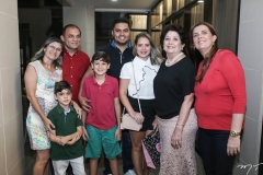 Levi e Rosangela Chuvinski, Aurimar Chaves, Lucas Chuvinski, Alceu Sousa, Bruna Andrade, Ilia Alencar e Edilia Alencar