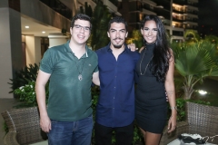 Lucas Orlardi, Kaio Freitas e Larissa de Oliveira