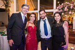 Alessandro e Metoniza Cidrão, Iuri Paixão e Carla Gomes