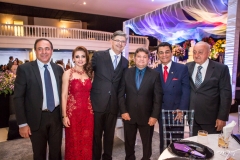 Antônio José, Metoniza e Alessandro Cidrão, Robério Freire, José Vieira e José Anchieta