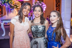 Marina Alves, Francisca Eduarda e Gisele Fábia