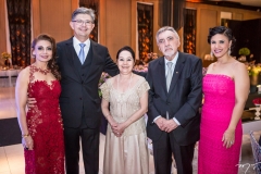 Metoniza e Alessandro Cidrão, Doura, Francisco e Mariana Mendes